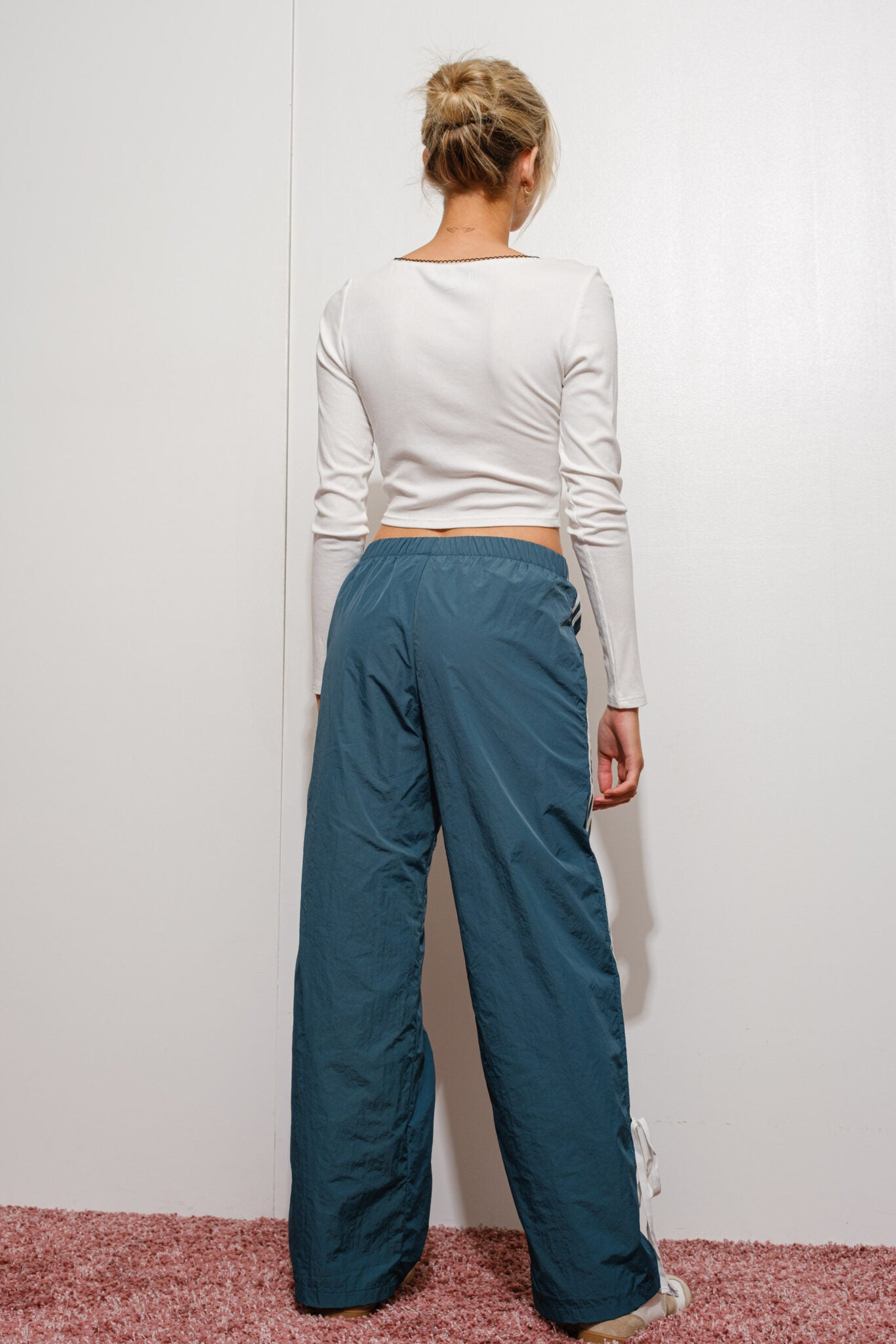 Track Star Stripped Fleece Sweatpants
