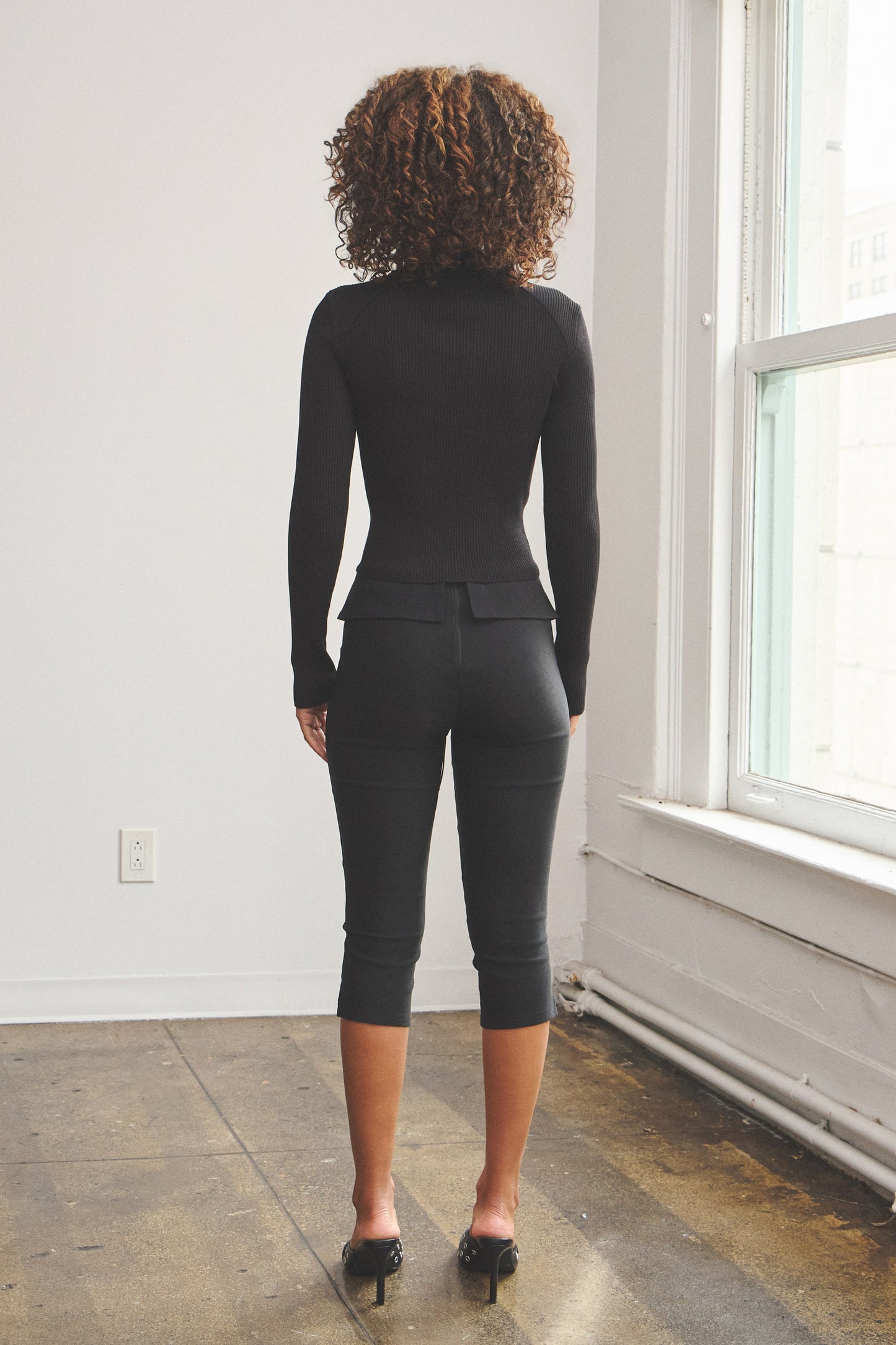 Double Full Zip Long Sleeve Shirt