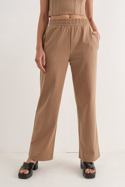 Hardly Working Stripped Sweatpants