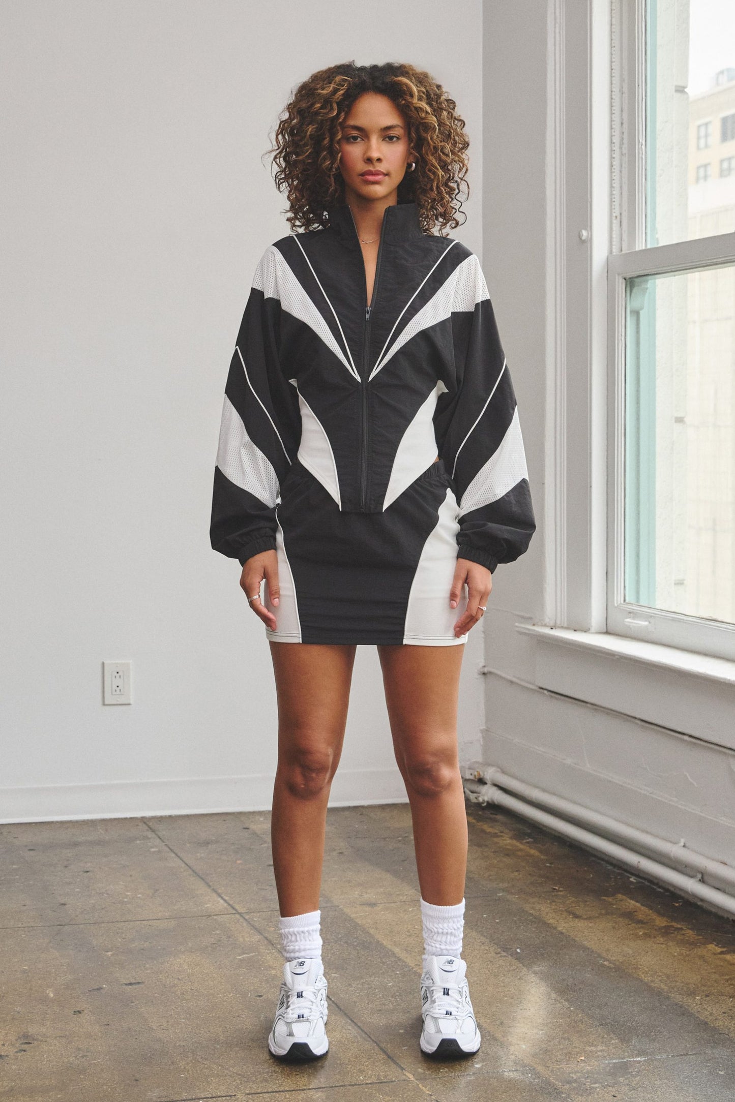 Track Girl Jacket & Skirt Set