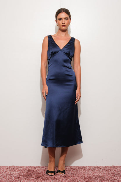 Where Should We Go? Silk Dress