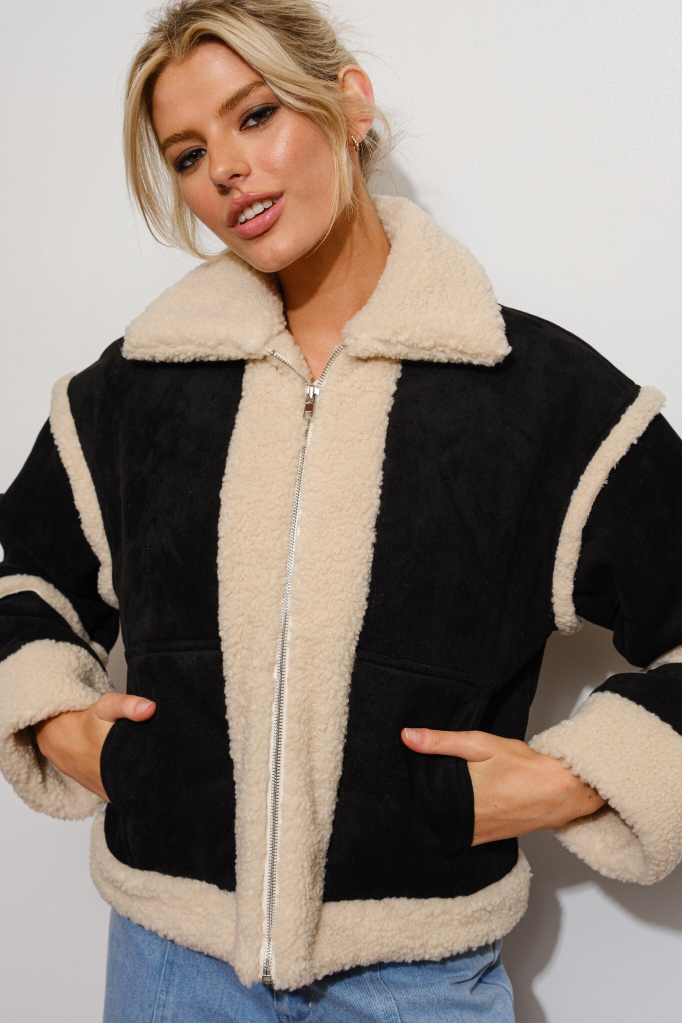 Wonderland Faux Sheepskin Coat