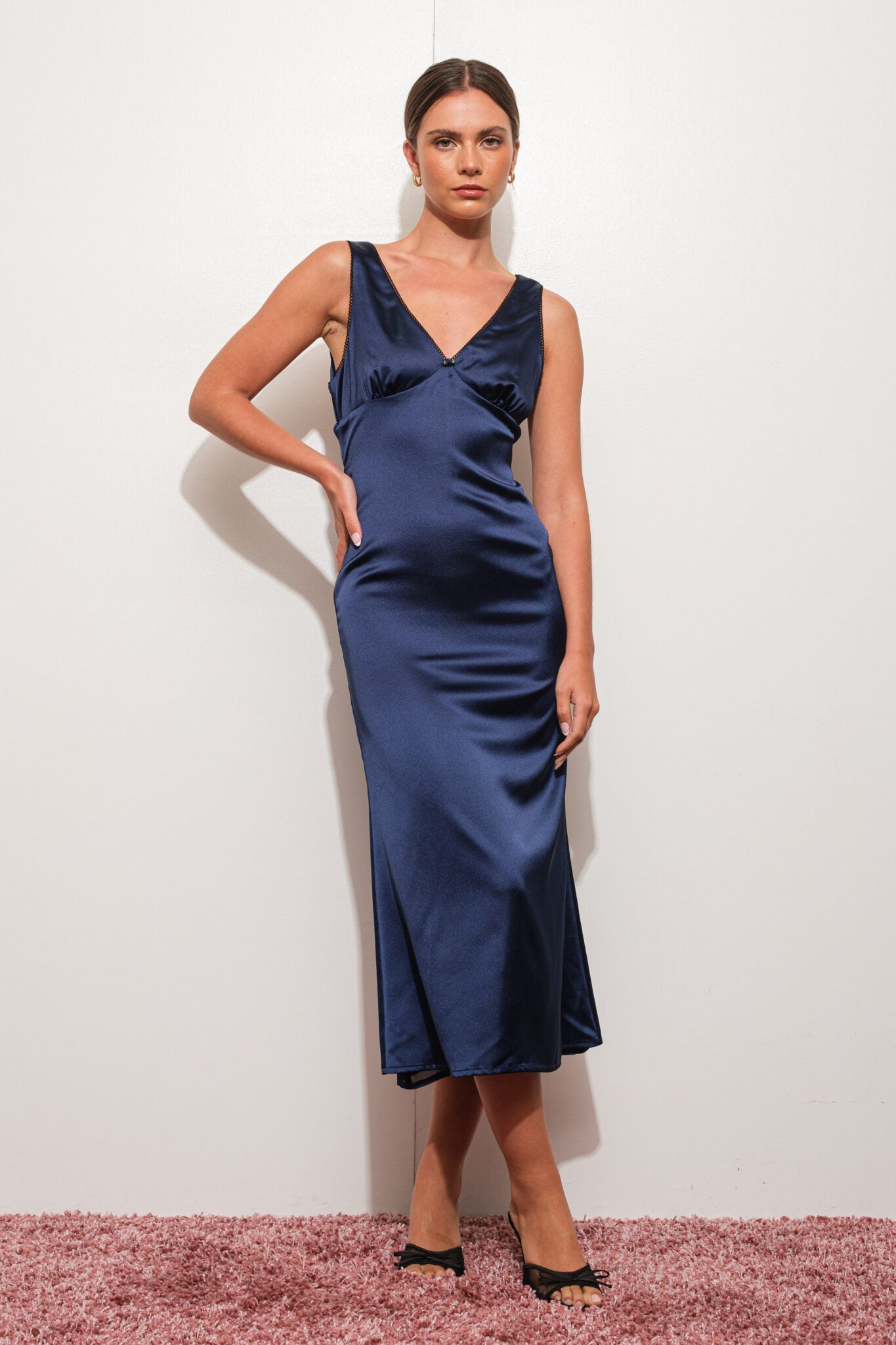Where Should We Go? Silk Dress