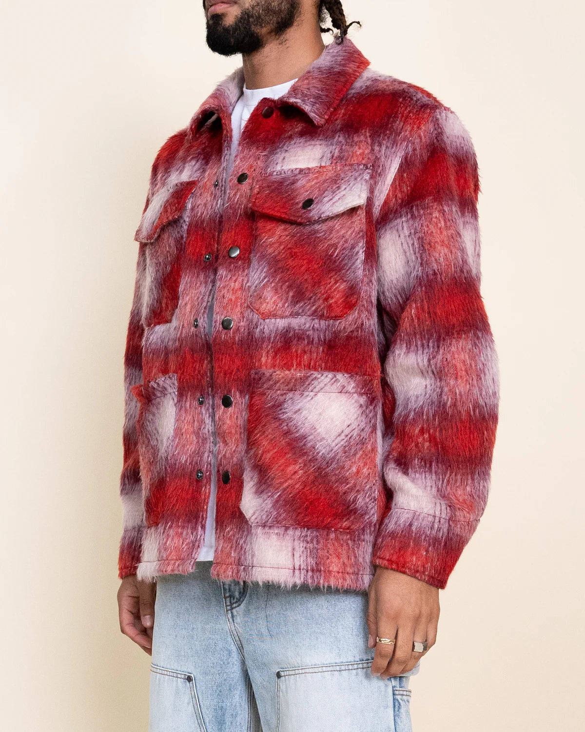 Checkmate Mohair Button Up