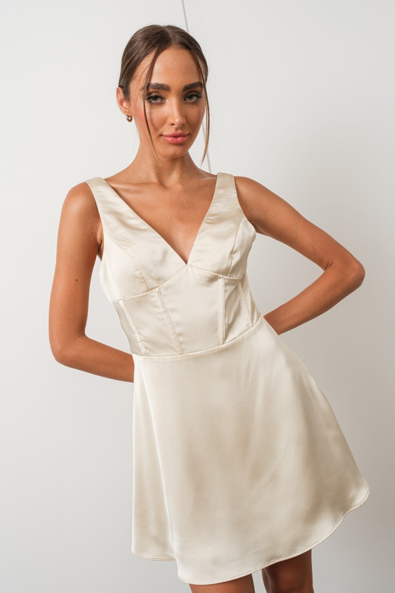 Oddly Yours Silk Dress