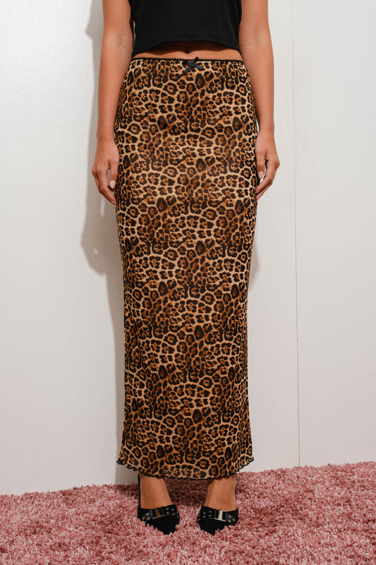 Leopard Skirt