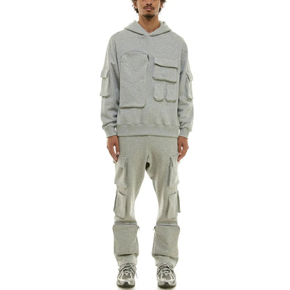 Squared Sweatsuit Set