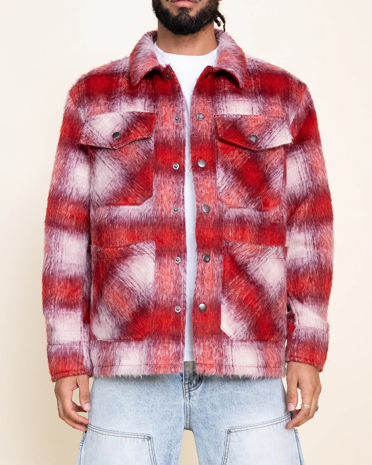 Checkmate Mohair Button Up