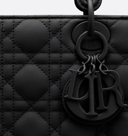 Black Lady Dior with charms and strap