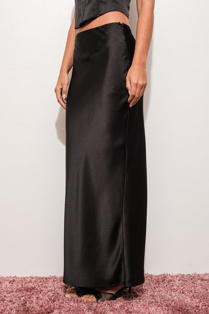 Night Out Silk Skirt